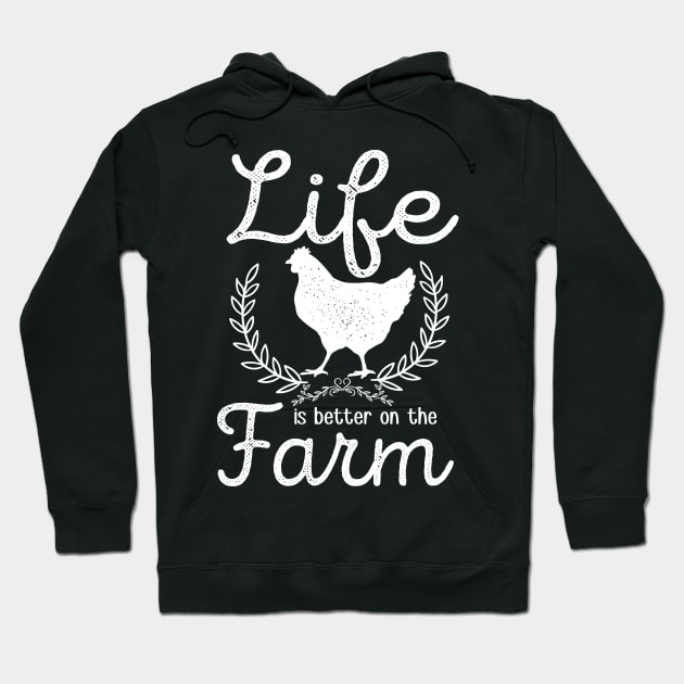 Farmer farming lover FARM LIFE T-SHIRT Hoodie by UNXart